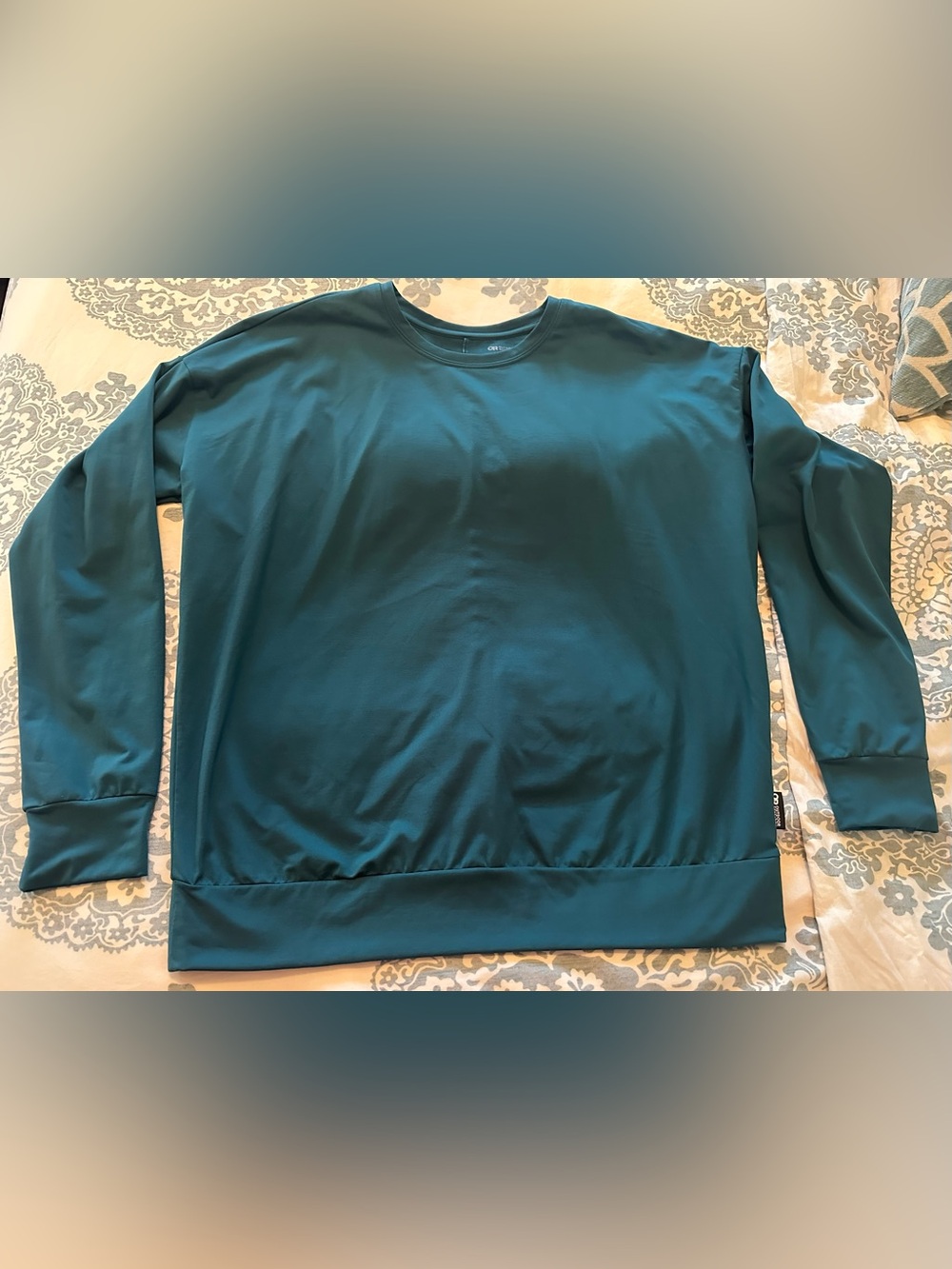 Outdoor Research women’s Crewneck pullover in Teal size M